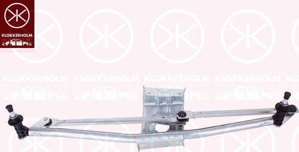 Klokkerholm 95623280 - Stiklu tīrītāja sviru un stiepņu sistēma autodraugiem.lv