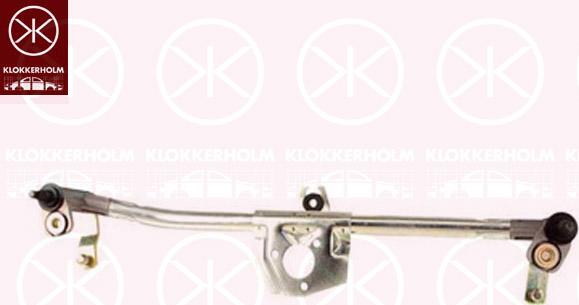 Klokkerholm 95143280 - Stiklu tīrītāja sviru un stiepņu sistēma autodraugiem.lv