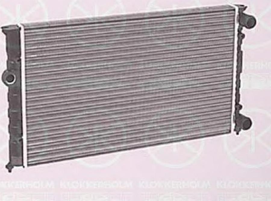 Klokkerholm 9522302099 - Radiators, Motora dzesēšanas sistēma autodraugiem.lv