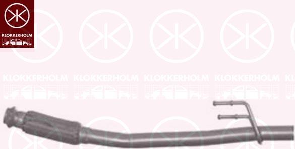 Klokkerholm 55078651 - Izplūdes caurule autodraugiem.lv