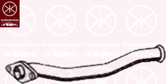 Klokkerholm 55078631 - Izplūdes caurule autodraugiem.lv