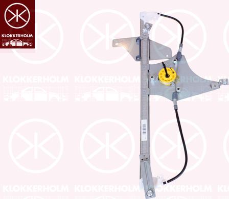 Klokkerholm 55391802 - Stikla pacelšanas mehānisms autodraugiem.lv