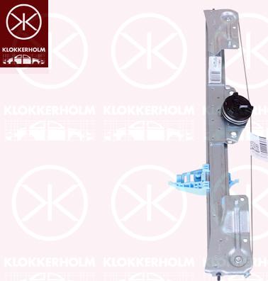 Klokkerholm 50981901 - Stikla pacelšanas mehānisms autodraugiem.lv
