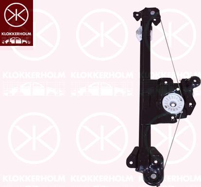 Klokkerholm 50521904 - Stikla pacelšanas mehānisms autodraugiem.lv