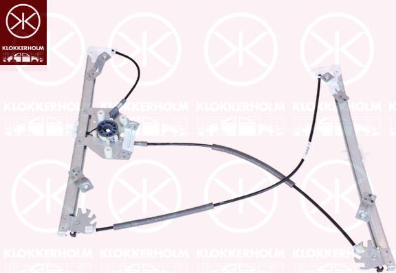 Klokkerholm 50191801 - Stikla pacelšanas mehānisms autodraugiem.lv