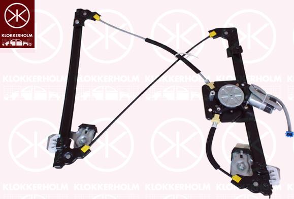 Klokkerholm 66071801 - Stikla pacelšanas mehānisms autodraugiem.lv