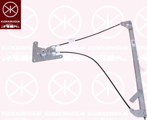 Klokkerholm 60891801 - Stikla pacelšanas mehānisms autodraugiem.lv