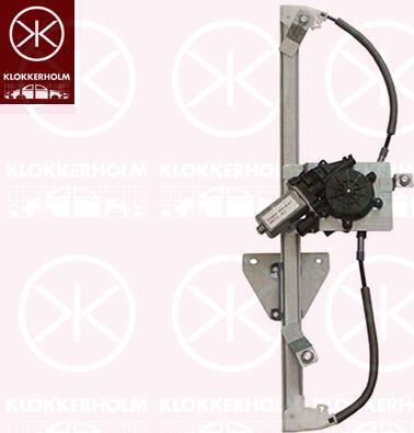 Klokkerholm 60341801 - Stikla pacelšanas mehānisms autodraugiem.lv