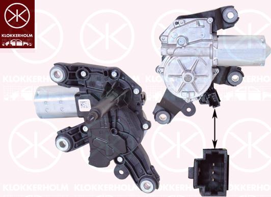 Klokkerholm 60347170 - Stikla tīrītāju motors autodraugiem.lv