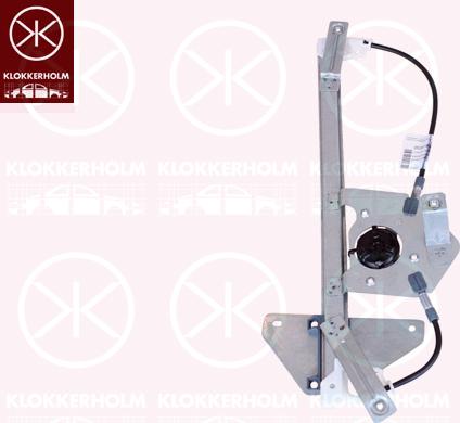 Klokkerholm 05391901 - Stikla pacelšanas mehānisms autodraugiem.lv