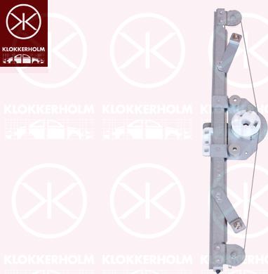 Klokkerholm 00631902 - Stikla pacelšanas mehānisms autodraugiem.lv
