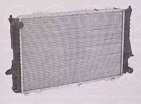 Klokkerholm 0012302083 - Radiators, Motora dzesēšanas sistēma autodraugiem.lv