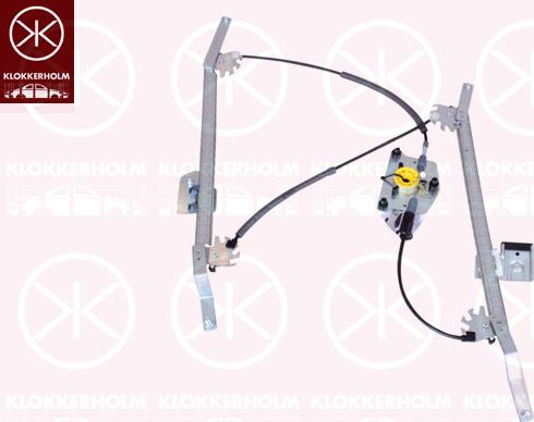 Klokkerholm 00381804 - Stikla pacelšanas mehānisms autodraugiem.lv