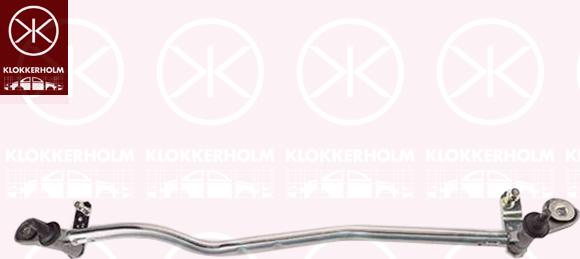 Klokkerholm 00283280 - Stiklu tīrītāja sviru un stiepņu sistēma autodraugiem.lv