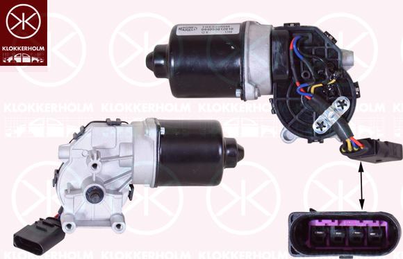 Klokkerholm 00283270 - Stikla tīrītāju motors autodraugiem.lv