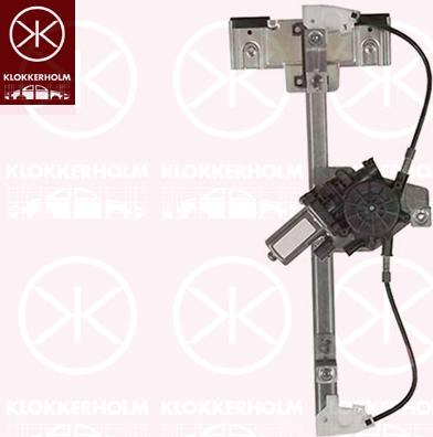 Klokkerholm 11331902 - Stikla pacelšanas mehānisms autodraugiem.lv