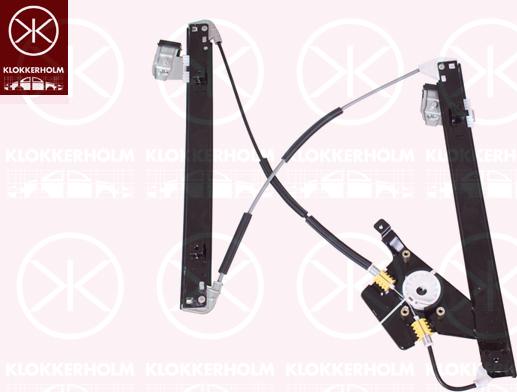 Klokkerholm 25551804 - Stikla pacelšanas mehānisms autodraugiem.lv