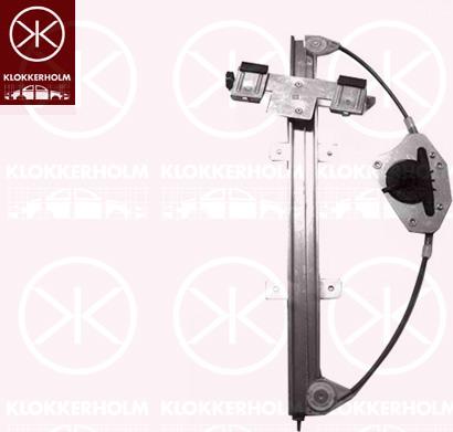 Klokkerholm 25641804 - Stikla pacelšanas mehānisms autodraugiem.lv