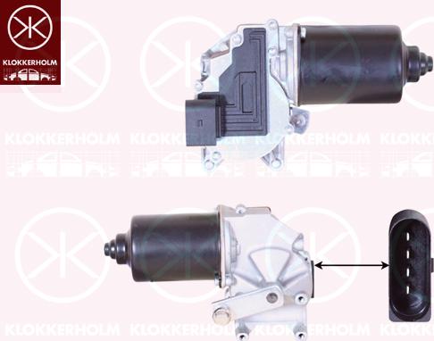 Klokkerholm 20243270 - Stikla tīrītāju motors autodraugiem.lv