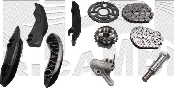 KM International KCD412 - Sadales vārpstas piedziņas ķēdes komplekts autodraugiem.lv