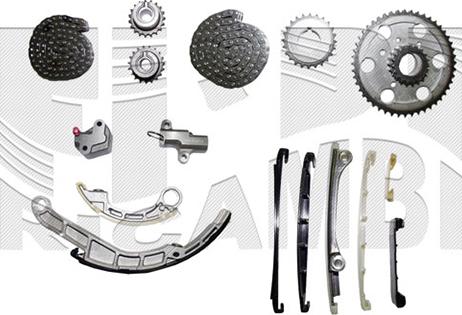 KM International KCD061 - Sadales vārpstas piedziņas ķēdes komplekts autodraugiem.lv