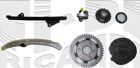 KM International KCD088 - Sadales vārpstas piedziņas ķēdes komplekts autodraugiem.lv