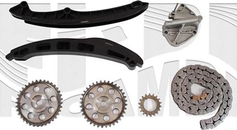 KM International KCD225 - Sadales vārpstas piedziņas ķēdes komplekts autodraugiem.lv