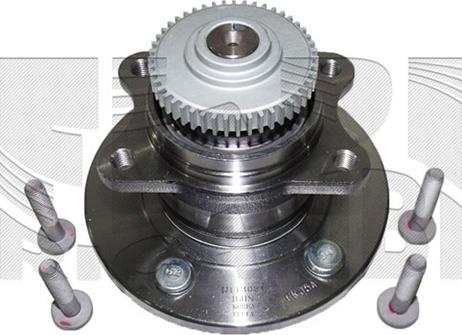 KM International RK2671 - Riteņa rumbas gultņa komplekts autodraugiem.lv