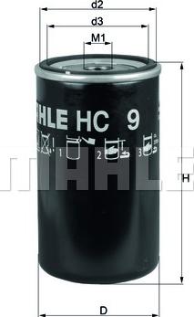 KNECHT HC 9 - Hidrofiltrs, Automātiskā pārnesumkārba autodraugiem.lv