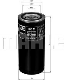 KNECHT HC2 - Hidrofiltrs, Automātiskā pārnesumkārba autodraugiem.lv