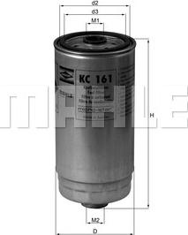 KNECHT KC 161 - Degvielas filtrs autodraugiem.lv