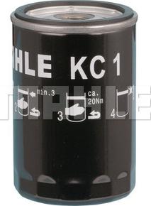 KNECHT KC 1 - Degvielas filtrs autodraugiem.lv