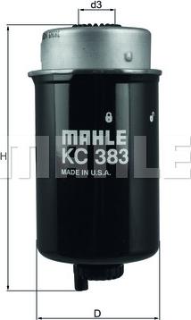 KNECHT KC 383 - Degvielas filtrs autodraugiem.lv