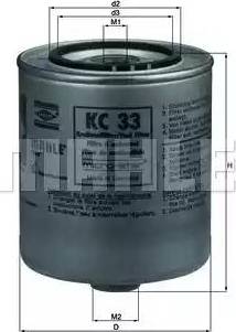 KNECHT KC 33 - Degvielas filtrs autodraugiem.lv
