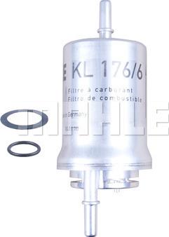 KNECHT KL 176/6D - Degvielas filtrs autodraugiem.lv