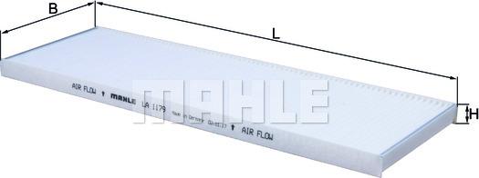 KNECHT LA 1179 - Filtrs, Salona telpas gaiss autodraugiem.lv