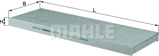 KNECHT LAK 49 - Filtrs, Salona telpas gaiss autodraugiem.lv