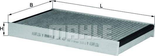 KNECHT LAK 437 - Filtrs, Salona telpas gaiss autodraugiem.lv