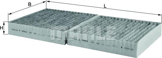 KNECHT LAK 246 - Filtrs, Salona telpas gaiss autodraugiem.lv