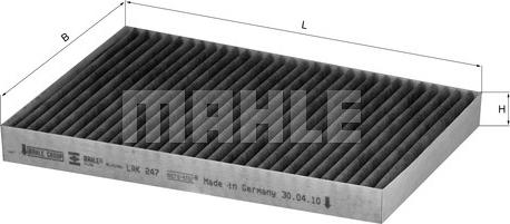 KNECHT LAK 247 - Filtrs, Salona telpas gaiss autodraugiem.lv