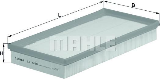 KNECHT LX 1455 - Gaisa filtrs autodraugiem.lv