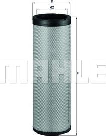KNECHT LXS 223 - Sekundārā gaisa filtrs autodraugiem.lv