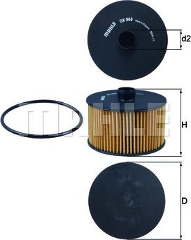 KNECHT OX 968D - Eļļas filtrs autodraugiem.lv