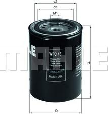 KNECHT WFC 18 - Dzesēšanas šķidruma filtrs autodraugiem.lv