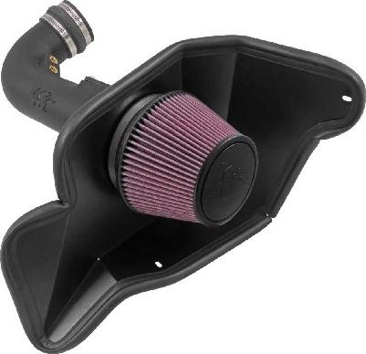 K&N Filters 63-2590 - Sporta gaisa filtra sistēma autodraugiem.lv