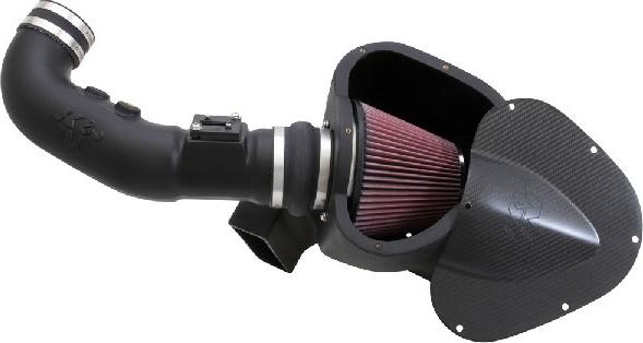 K&N Filters 63-2578 - Sporta gaisa filtra sistēma autodraugiem.lv