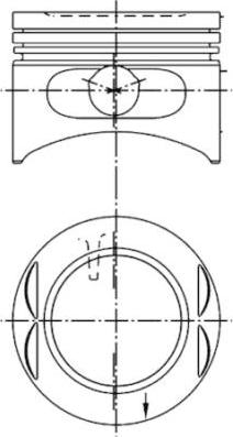 Kolbenschmidt 99380601 - Virzulis autodraugiem.lv