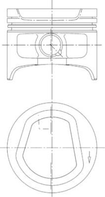 Kolbenschmidt 94553600 - Virzulis autodraugiem.lv