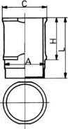 Kolbenschmidt 89194110 - Cilindra čaula autodraugiem.lv