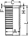 Kolbenschmidt 88568110 - Cilindra čaula autodraugiem.lv